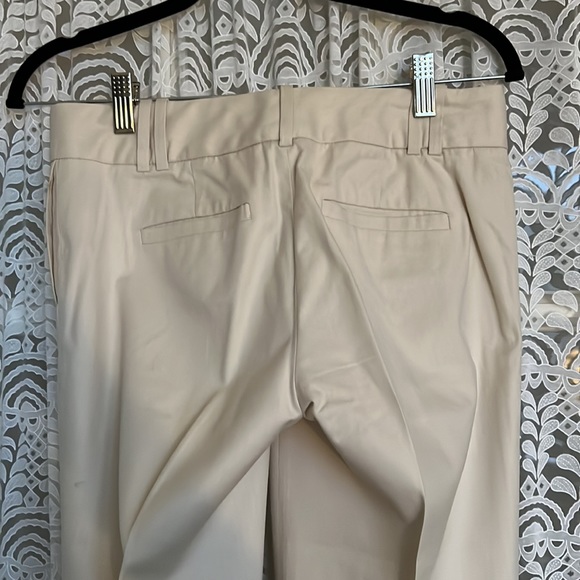 J.Crew cream colored straight leg pants - Picture 6 of 10